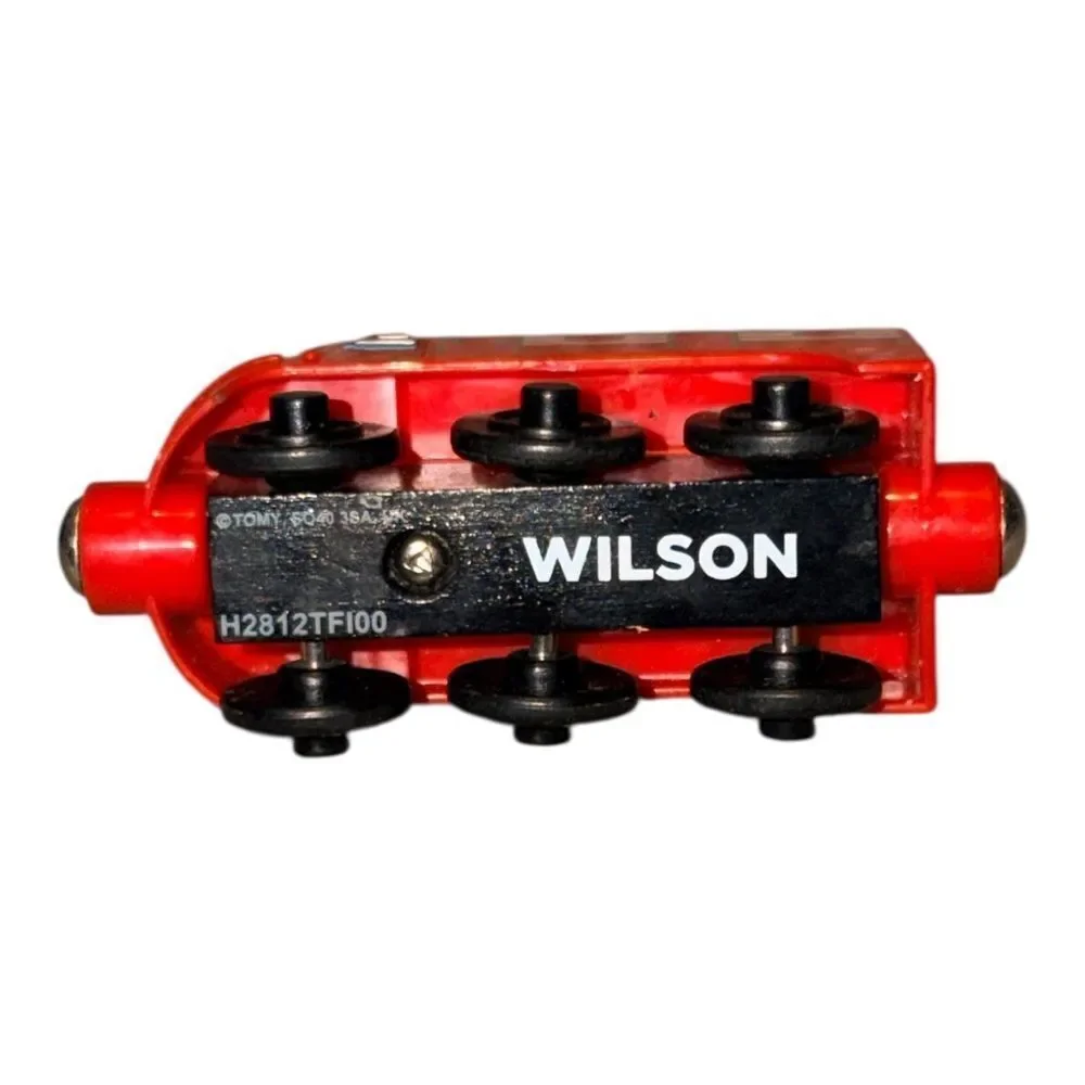 Wilson from Chuggington Tank Steam Engine Train Wooden Railway Red EUC